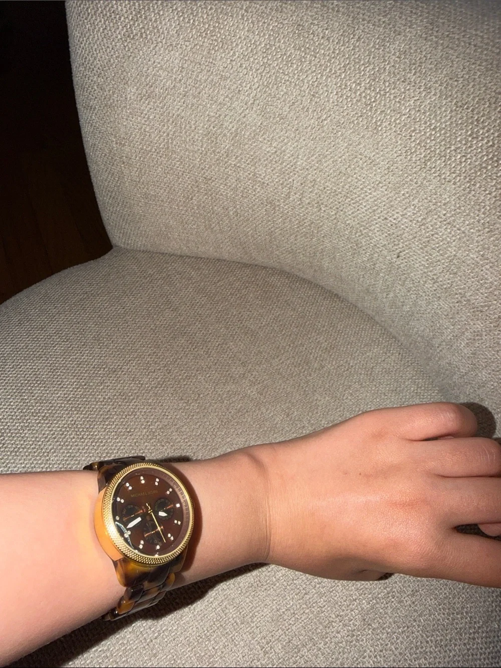Michael Kors Tortoise Watch